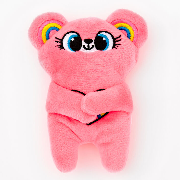 Rainbow Love Bear Magnetic Locker Buddy - Pink,