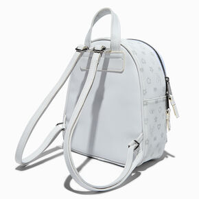 White Status Icons Small Backpack,