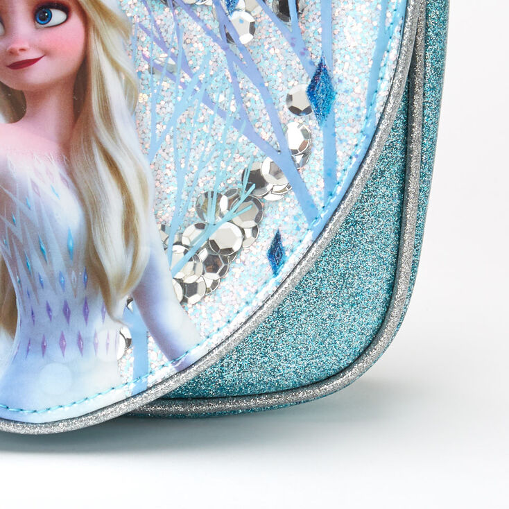 &copy;Disney Frozen 2 Glittery Elsa Crossbody Bag &ndash; Blue,