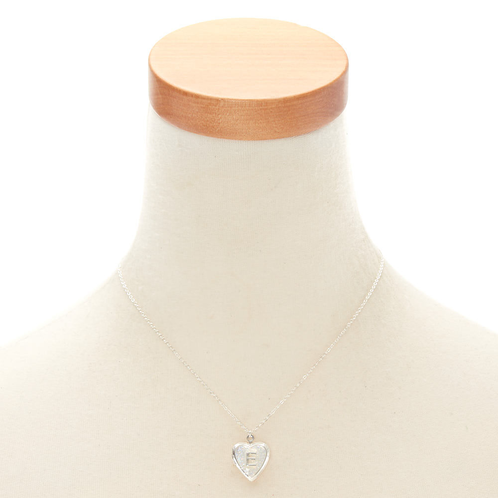 Glitter Initial Jewellery Gift Set - E, 3 Pack,