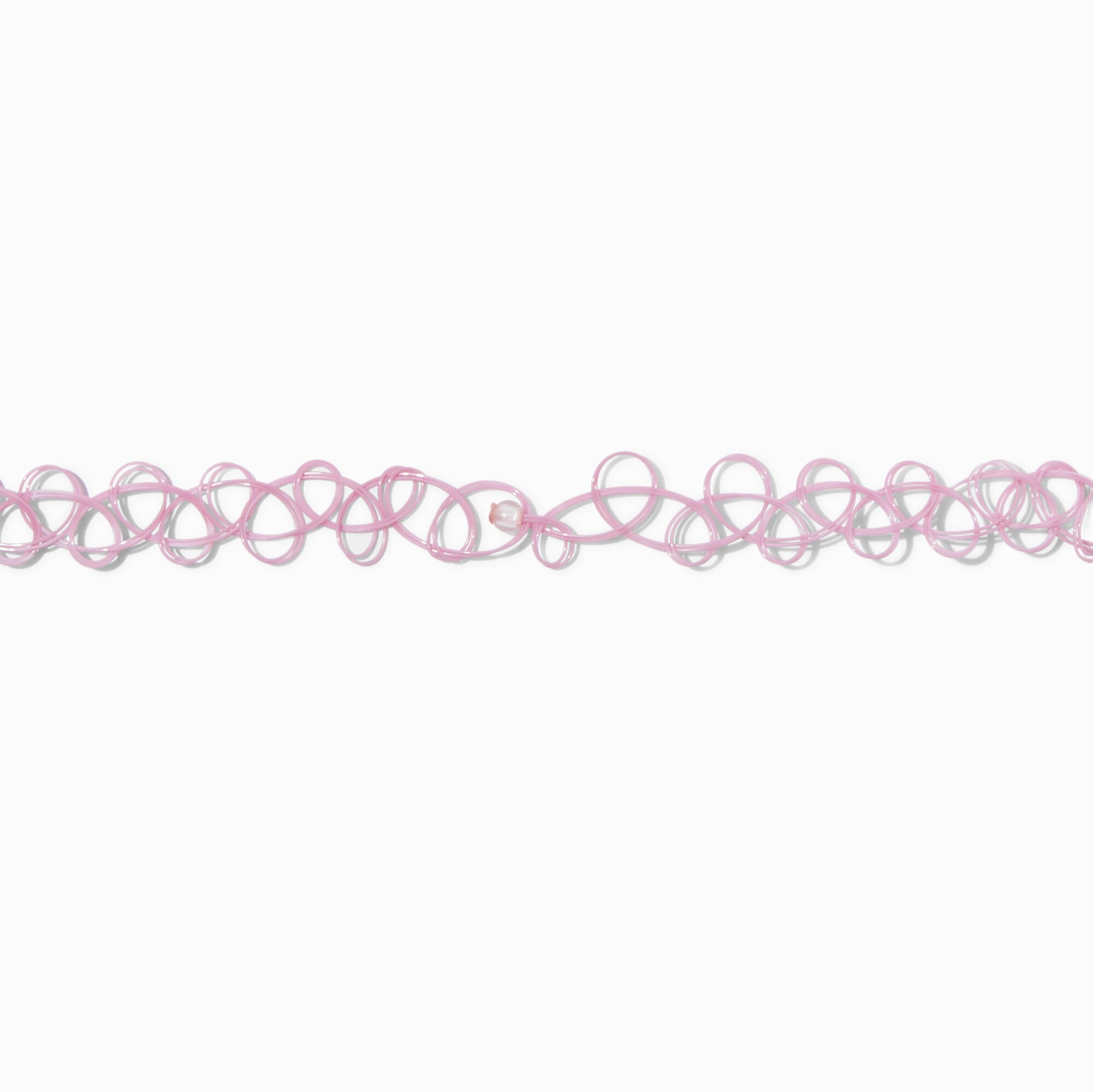 Purple Celestial Charm Tattoo Choker Necklace,