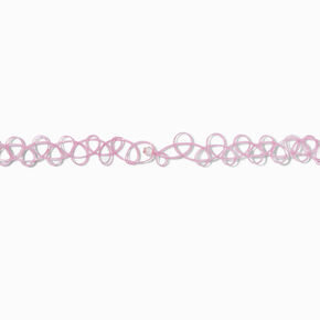 Purple Celestial Charm Tattoo Choker Necklace,