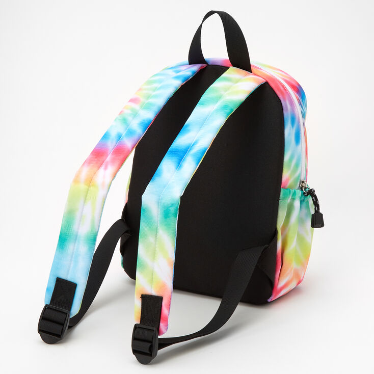 Claire's Mini Keychain Backpack Clip Choose Rainbow / Clear / Checked /  Tie-Dye