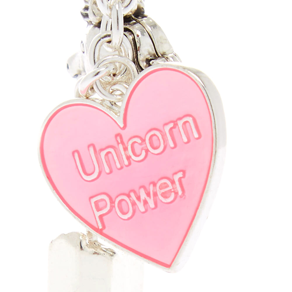 Unicorn Power Healing Crystal Keyring,