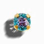 Claire&#39;s Exclusive 14kt Yellow Gold 3mm Lab Grown Alexandrite Studs Ear Piercing Kit with Ear Care Solution,