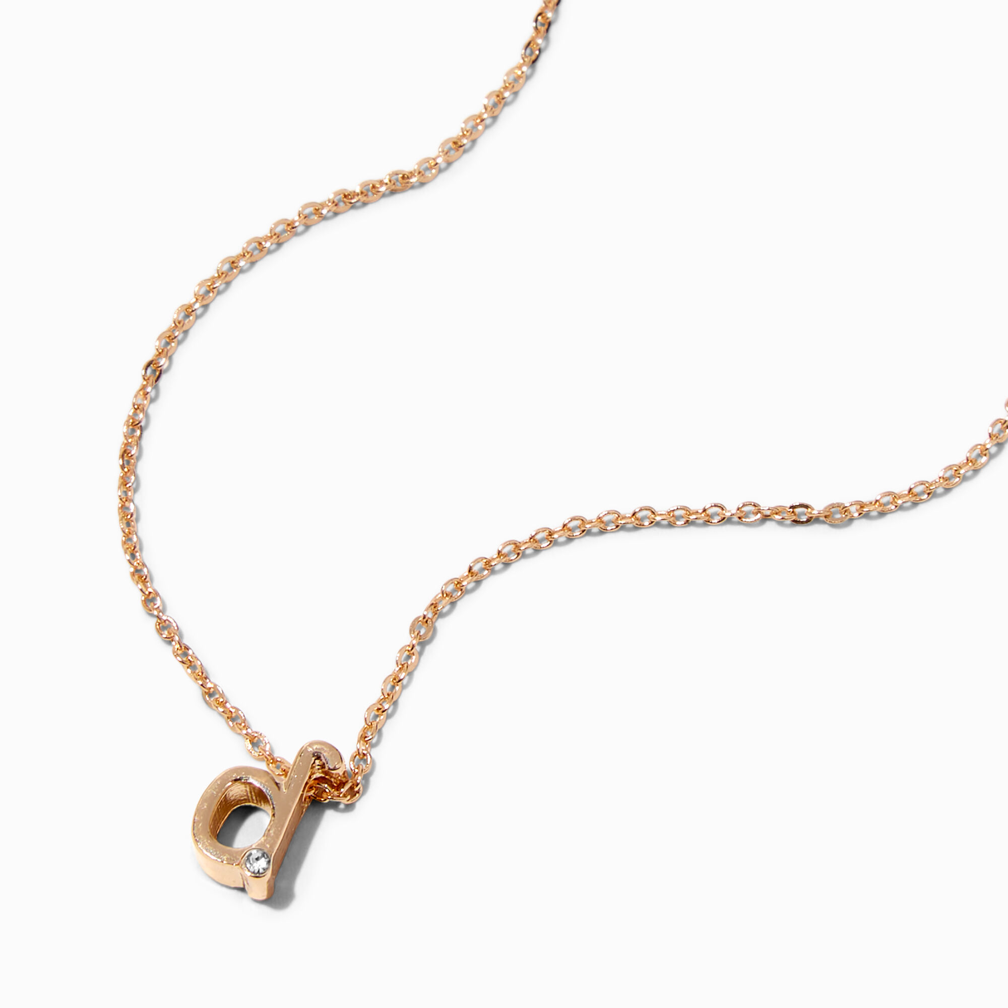 D pendant discount necklace