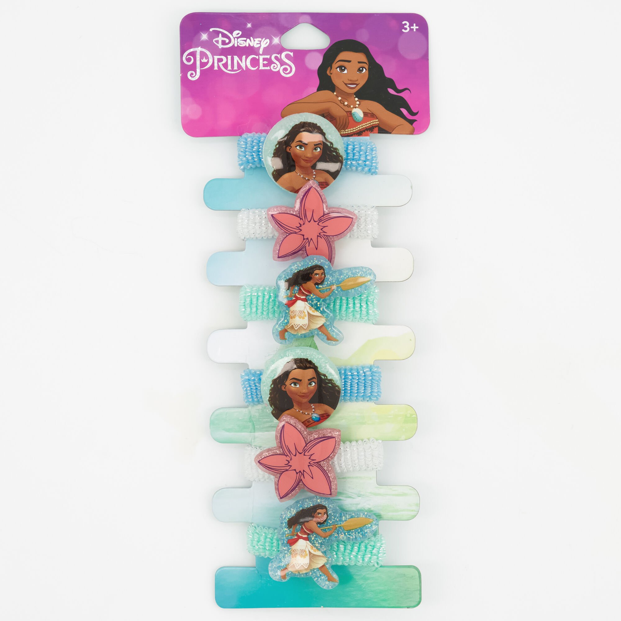 ®Disney Princess Moana Glitter Hair Bobbles – 6 Pack,