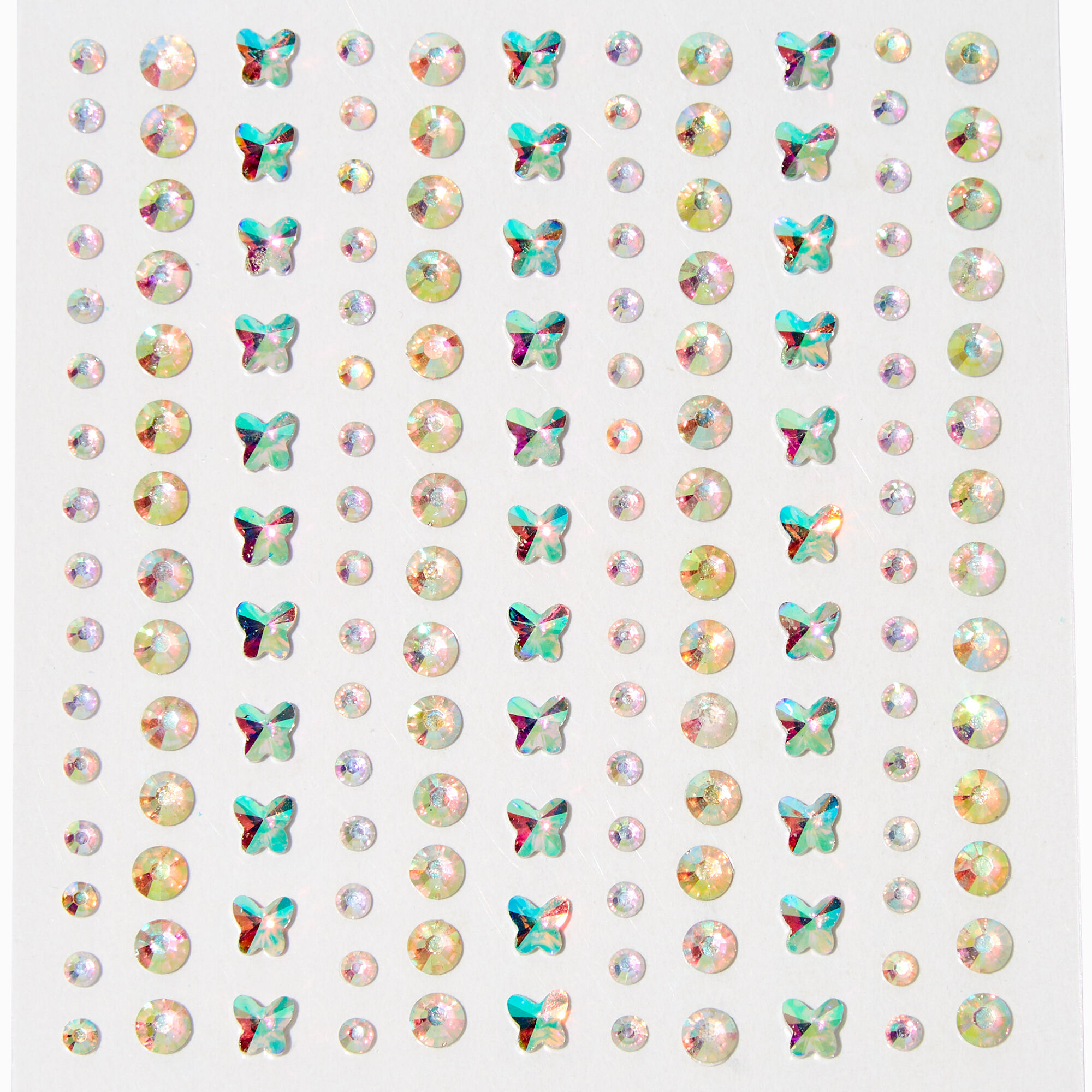 View Claires Aurora Butterfly Crystal Hair Gems 153 Pack information