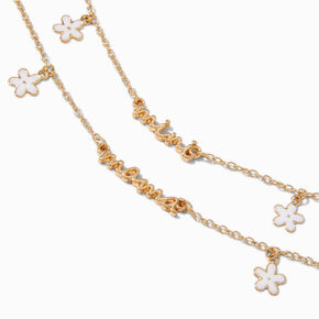 Best Friends Mama &amp; Mini Flower Charm Necklaces - 2 Pack,