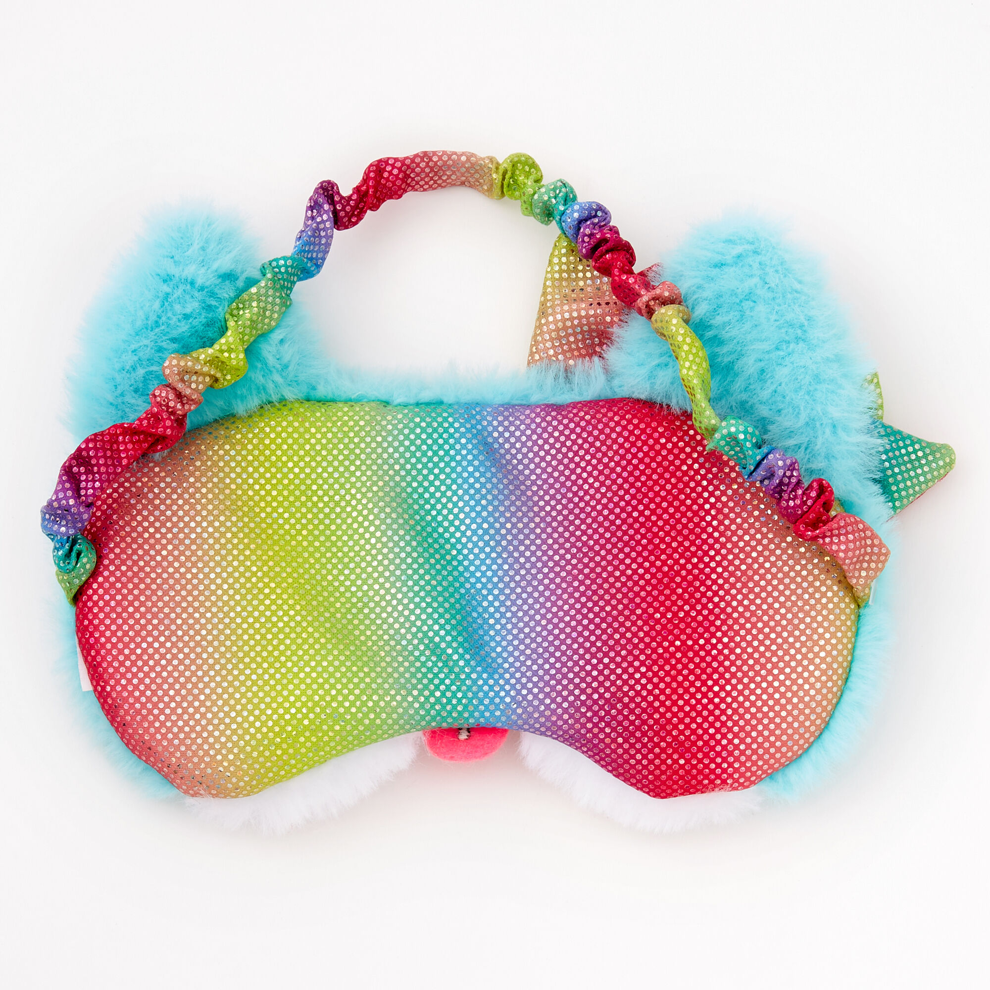 Plush Corgi Sleeping Mask - Blue,