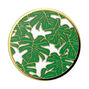 PopSockets&reg; Swappable PopGrip - Enamel Monstera Leaf,