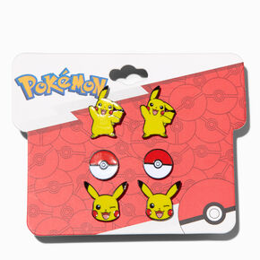 Pok&eacute;mon&trade; Pikachu Stud Earrings - 3 Pack,