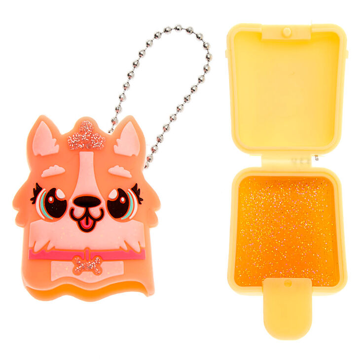 Pucker Pops Queenie the Corgi Lip Gloss - Peach,