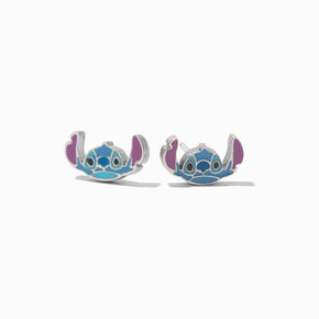 Disney Stitch Stainless Steel Studs Ear Piercing Kit with Ear Care Solution,