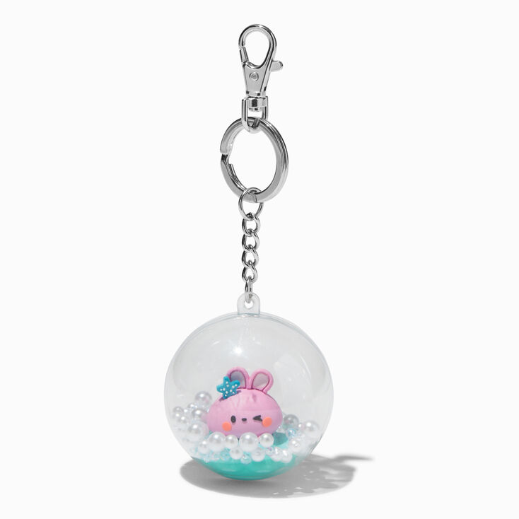 Shaker Bunny Keychain,