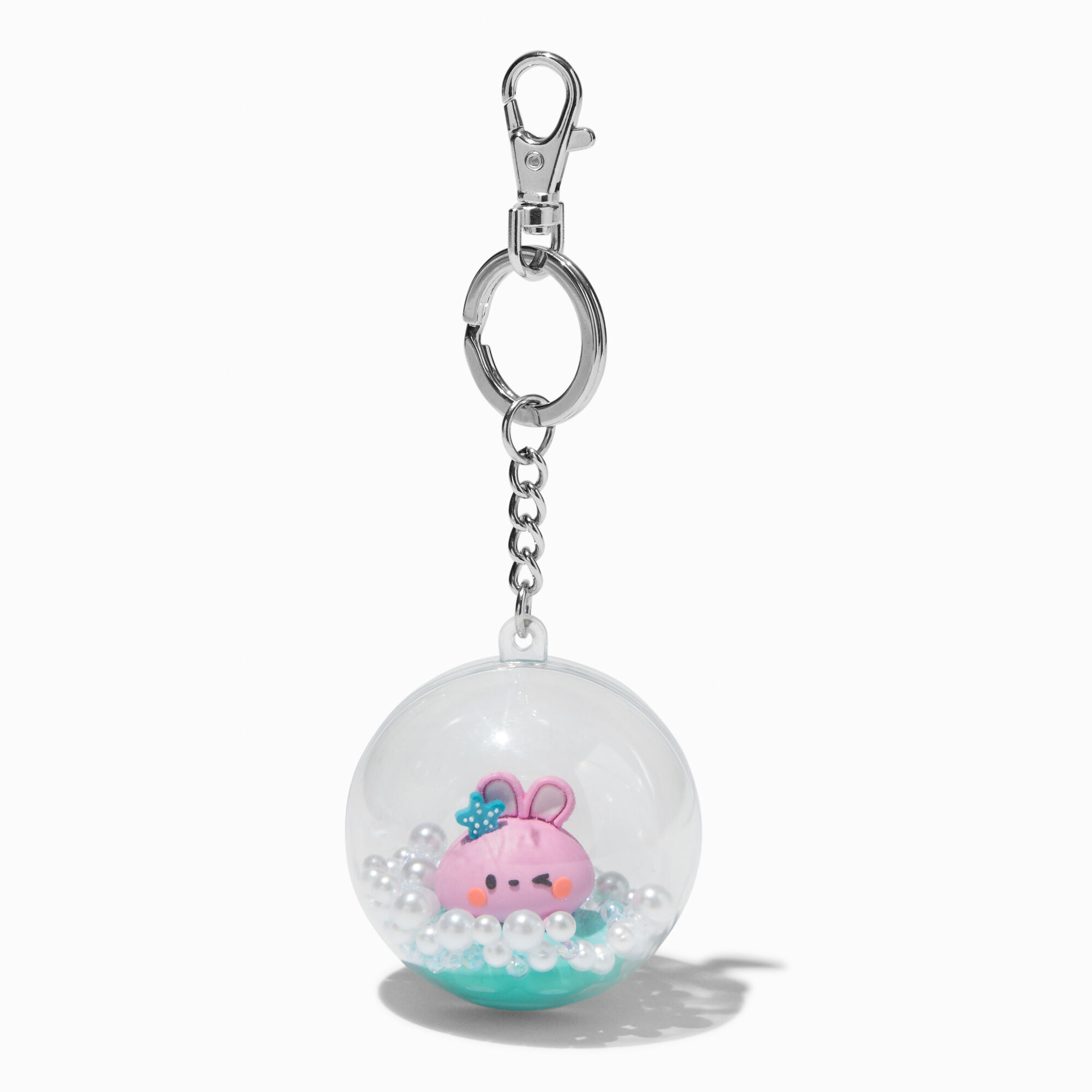 View Claires Shaker Bunny Keyring information