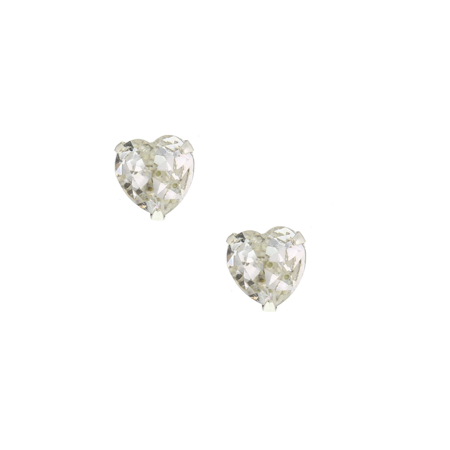 Claire's heart new arrivals earrings