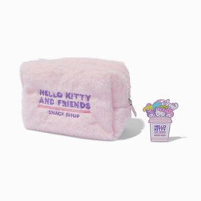 Hello Kitty&reg; And Friends Snack Shop Pink Furry Pencil Case,