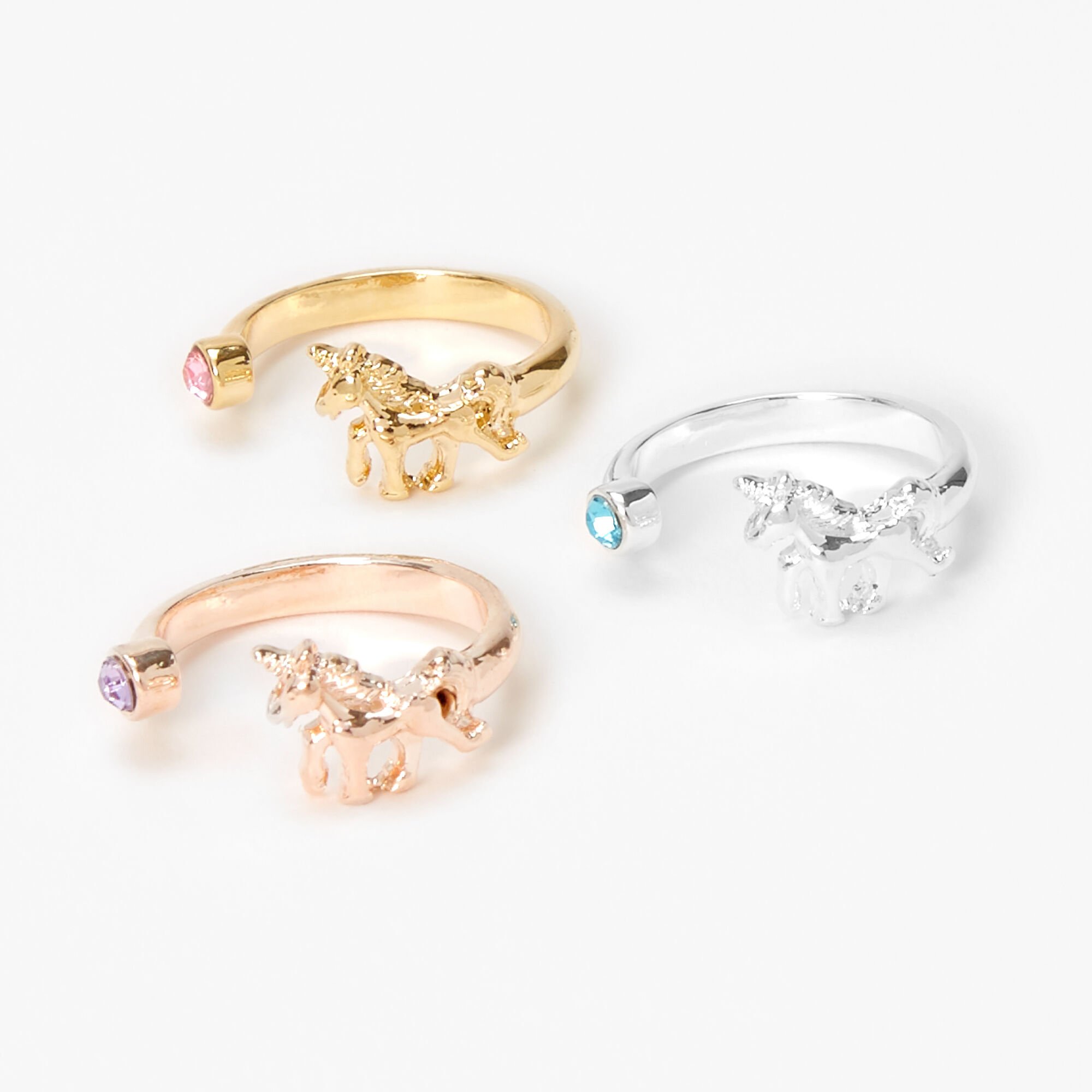 Matching best friend shop rings for 3