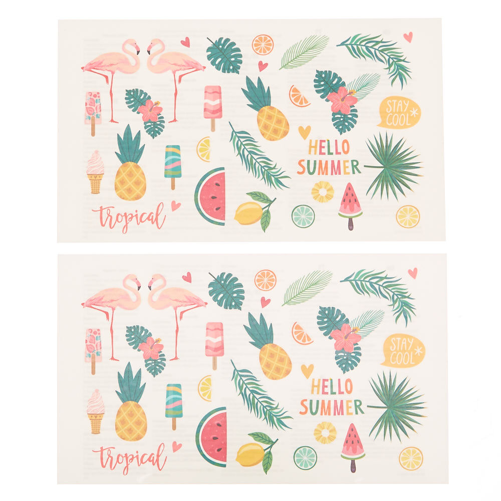 Summer Fun Temporary Tattoos,