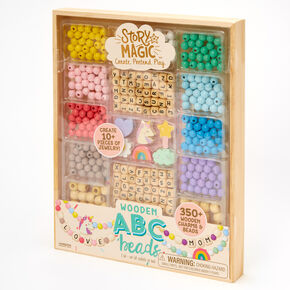Story Magic&trade; Wooden ABC Bead Set,