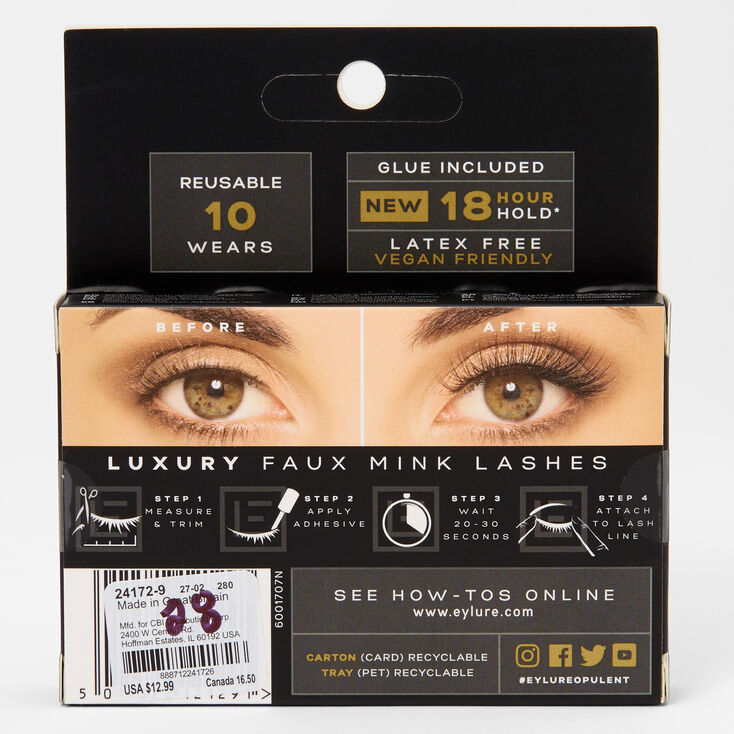 Eylure Luxe Opulent Mink Effect False Lashes,