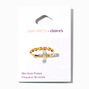 JAM + RICO x Claire&#39;s 18k Yellow Gold Plated Cowrie Seashell Ring,