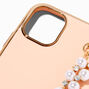 Pearl &amp; Crystal Strap Phone Case - Fits iPhone&reg; 11,