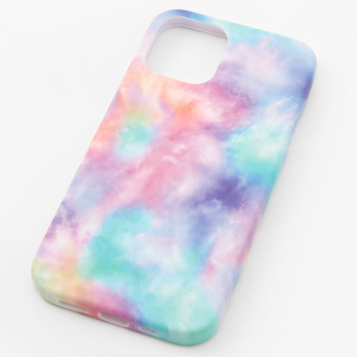 Pastel Tie Dye Protective Phone Case - Fits iPhone 12/12 Pro,