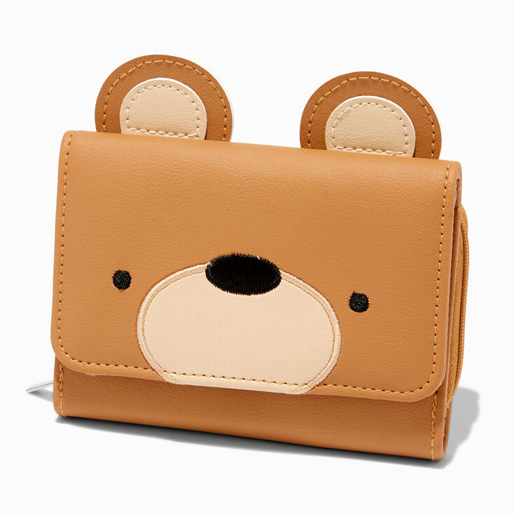 Asge Small Crossbody Bags for Women Little Bear Shoulder Bag Handbags  Leather Clutches Purse 