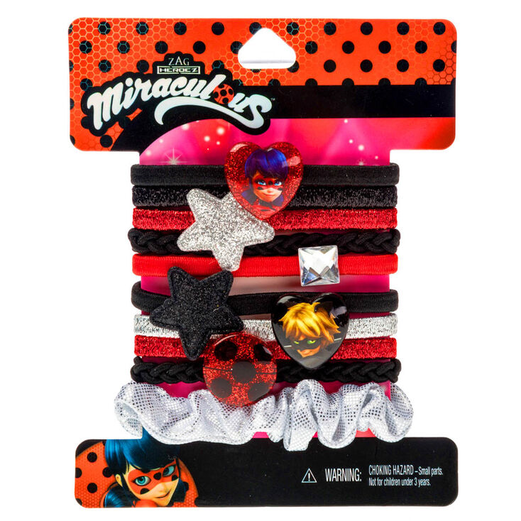 Miraculous&trade; Glitter Hair Ties,