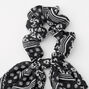 Paisley Bandana Scarf Scrunchie - Navy,