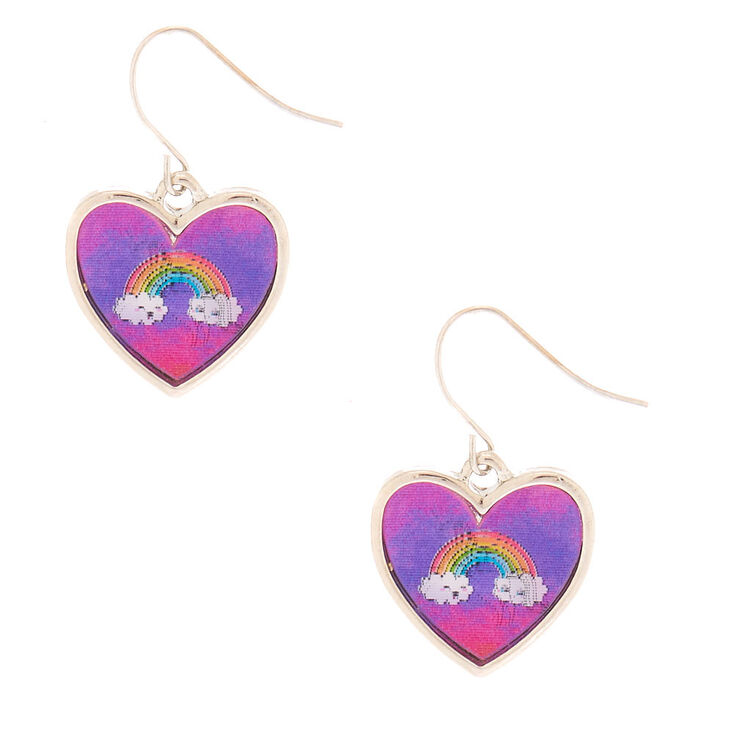 Claire's Pendantes holographiques roses Miss Glitter la licorne 2,5 cm