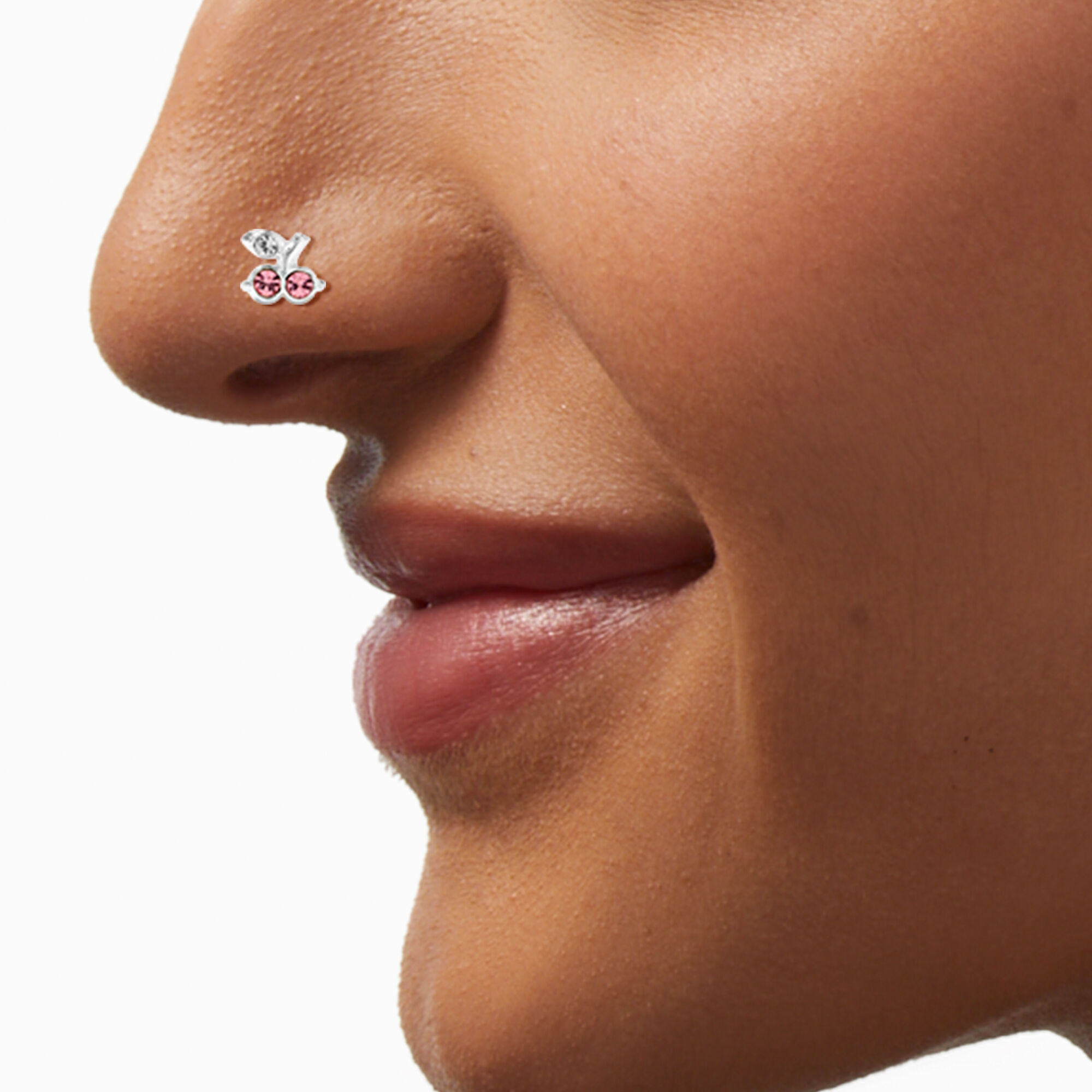 Getting nose pierced at claire's sale