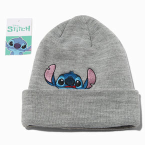 &copy;Disney Stitch Gray Peek-A-Boo Beanie,