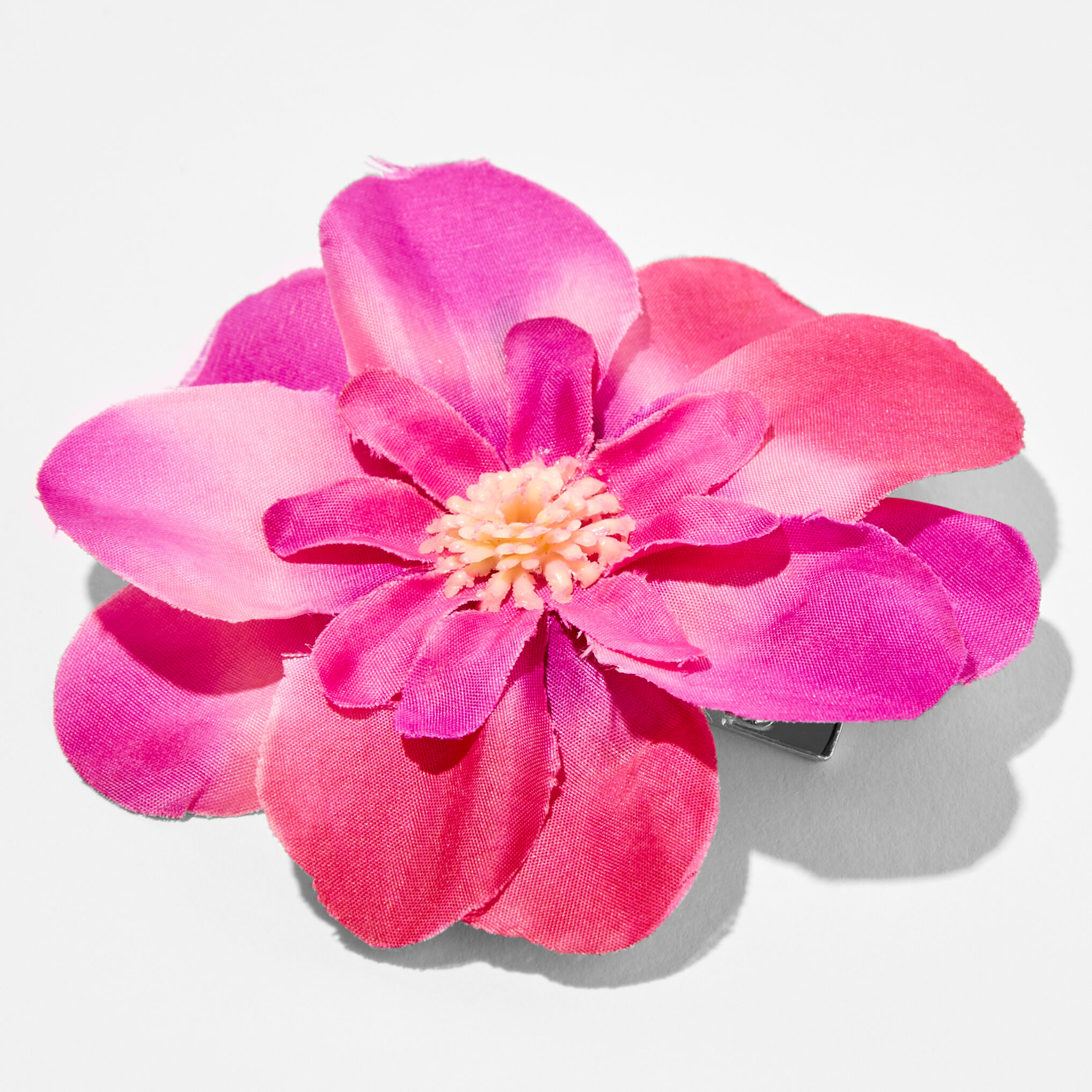 Purple Flower Hair Clip,