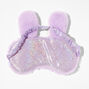 Claire&#39;s Club Butterfly Purple Bunny Sleeping Mask,