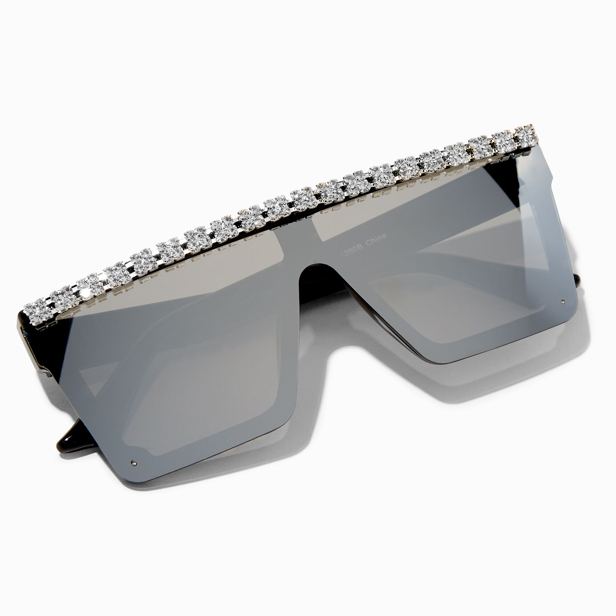 Black sunglasses with rhinestones online