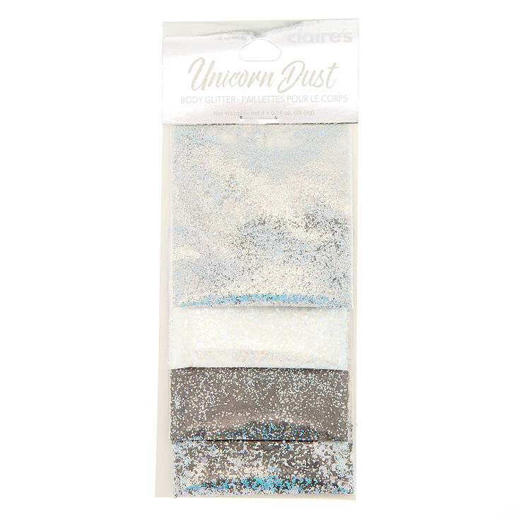 Neutral Unicorn Dust Body Glitter 4 Pack Claire S Us