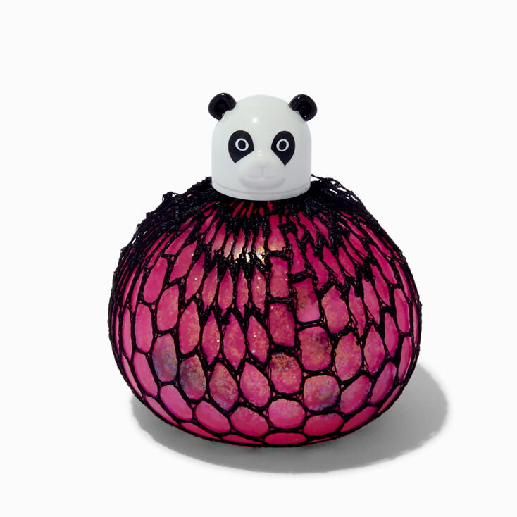 Jouet fidget balle spongieuse filet panda - Les mod&egrave;les peuvent varier,