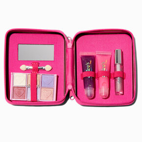 Critter Drinks Bling Pink Makeup Tin,