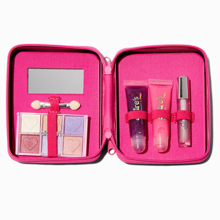 Critter Drinks Bling Pink Makeup Tin,