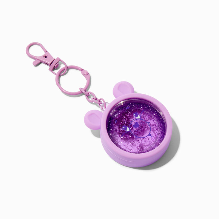 Care Bears&trade; Purple &amp; Yellow Water-Filled Keyring,