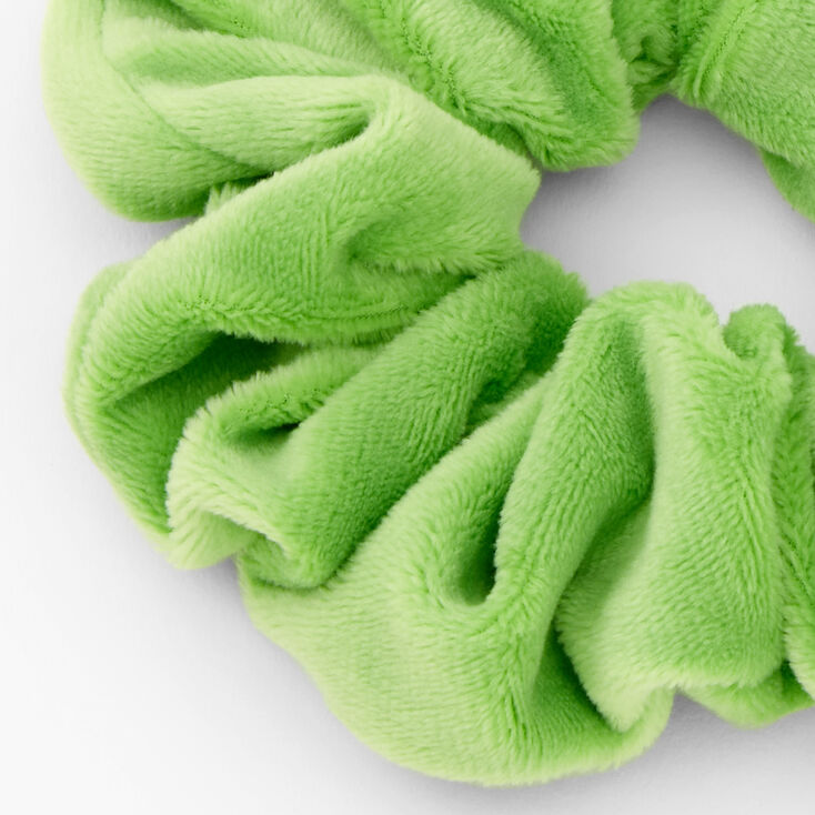 Medium Frog Hair Scrunchie - Green,