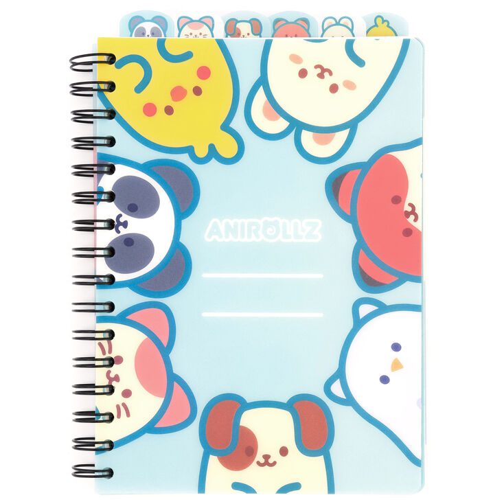 Anirollz&trade; Tab Notebook - Blue,