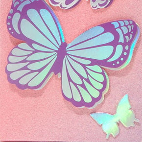 Sac cadeau papillon 3D Joyeux anniversaire - Petit,