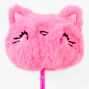 Plush Kitty Head Pen - Pink,