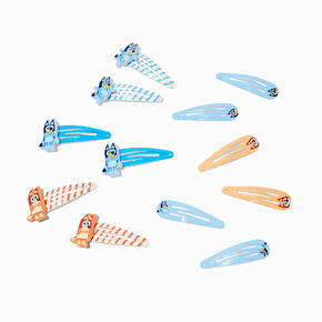 Barrettes clic clac Bluey - Lot de 12,