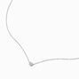 Gold-tone Stainless Steel Heart Pendant Necklace,