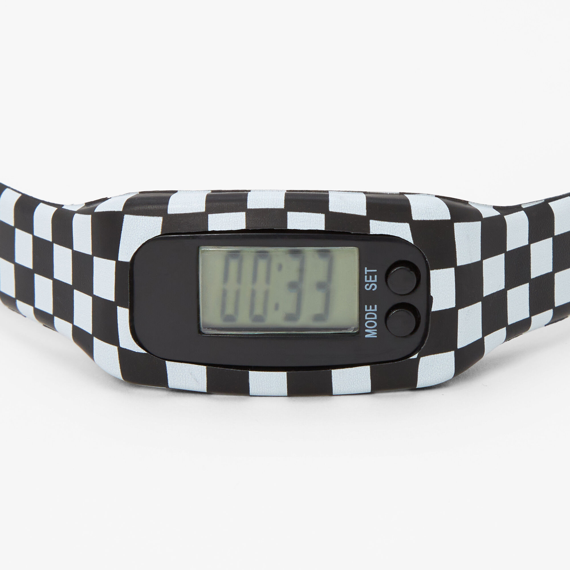 Montre d’activité LED à carreaux,